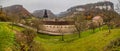 Baume-les-Messieurs, France -Panoramic view Royalty Free Stock Photo