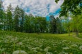 Baumgarten Burggarten in Fussen near High Castle.