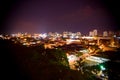 Bauru, Brazil at night Royalty Free Stock Photo
