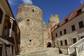 Courtyard of Bauska Castle, Latvia, North Europe