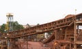 Bauxite mine Royalty Free Stock Photo