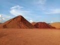 Bauxite Mining Indonesia West Kalimantan Province Royalty Free Stock Photo