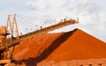 Bauxite mining Royalty Free Stock Photo