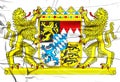 Bavaria Coat of Arms, Germany.