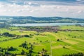 Bavaria, Germany Aerial Landscape Royalty Free Stock Photo