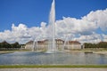 Bavaria, Germany - Schleissheim Castle and the fountain