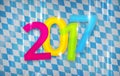 2017 bavaria munich oktoberfest background new year design Royalty Free Stock Photo