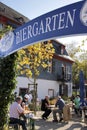 Bavarian beer garden