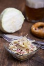 bavarian cabbage salad Royalty Free Stock Photo