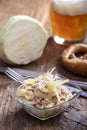 bavarian cabbage salad Royalty Free Stock Photo
