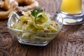 Bavarian cabbage salad Royalty Free Stock Photo