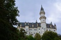 Bavarian castle Neuschwanstein Royalty Free Stock Photo