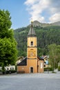 Bavarian church in Garmisch-Partenkirchen