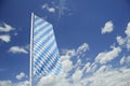 Bavarian flag . Royalty Free Stock Photo