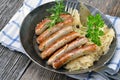 Bavarian fried sausages