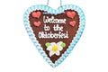 Bavarian gingerbread heart