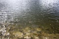 Bavarian lake Schliersee in autumn