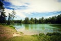 Bavarian lake in summer