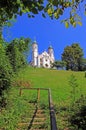 Bavarian monastery on calvary hill, bad tolz, bavaria