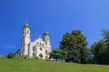 Bavarian monastery at calvary hill, bad tolz, germany