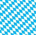 Bavarian Oktoberfest flag symbol Royalty Free Stock Photo