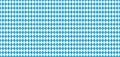 Bavarian Oktoberfest seamless pattern with blue and white rhombus Royalty Free Stock Photo