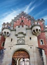 Bavarian palace Castle Neuschwanstein, Bavaria, Germany Royalty Free Stock Photo