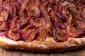 bavarian plum pie Royalty Free Stock Photo
