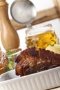 Bavarian roasted pork Royalty Free Stock Photo