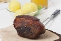 Bavarian roasted pork Royalty Free Stock Photo