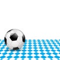 Bavarian soccer ball isolated