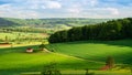 Bavarian Spring Landscape Royalty Free Stock Photo
