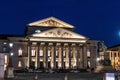 The Bavarian State Opera Bayerische Staatsoper, Max-Joseph-Platz 2 in Munich at the blue hour