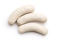 The bavarian weisswurst. Royalty Free Stock Photo