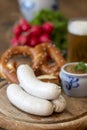 Bavarian white sausages