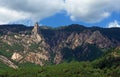 Bavella mountains in corsica Royalty Free Stock Photo