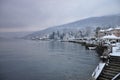 Baveno, Lago Maggiore in Winter Royalty Free Stock Photo