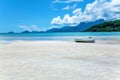 Bay Anse a La Mouche, Island Mahe, Republic of Seychelles, Africa Royalty Free Stock Photo