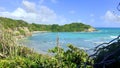 Bay of anse a saint jacques, saint felix, le gosier, picturesque