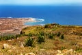 Bay Baia das Gatas, Island Sao Vicente, Cape Verde, Cabo Verde, Africa Royalty Free Stock Photo