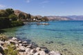 Tranquil Shoreline on Lake Chelan, Washington Royalty Free Stock Photo