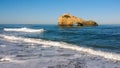 Bay of Biarritz on a summer day with a view on the main beach