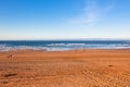 The Bay of Biscay near Bilbao, Spain in January Royalty Free Stock Photo