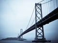 The Bay Bridge, San Francisco Royalty Free Stock Photo