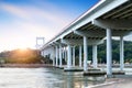 Shantou Bay Bridge, Guangdong, China Royalty Free Stock Photo