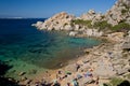 The Bay of Cala Spinosa in Sardinia