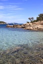 The bay called Golfe de Porto Novo south of Porto-Vecchio on the island of Corsica, France