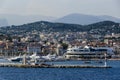 Bay of Cannes in France Royalty Free Stock Photo