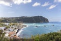 The bay of Citara beach at Ischia island