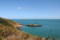 Bay on the coast of Herm Royalty Free Stock Photo
